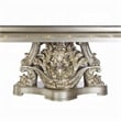 Mas Dining Table-Classical Carved Design-Champagne Gold-110 Inch