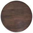 Novo Coffee Table-36 Inch-Rustic Three Panel Legs-Brown Mango Wood