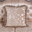 Vera 90 Inch Sofa- Button Tufted- Rolled Arms- Cherry Brown Solid Wood