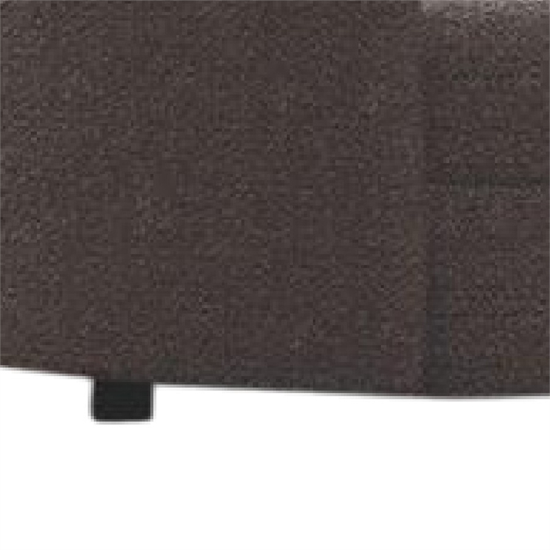 Srey Loveseat- 64 Inch- Charcoal Gray Boucle- Curved Kidney Shape