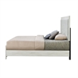Joho King Size Bed- Luxury Beige Diamond Button Tufted Upholstery