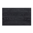 Andy 48 Inch Dining Table-4 Seater-Rectangular Top-Black Solid Wood