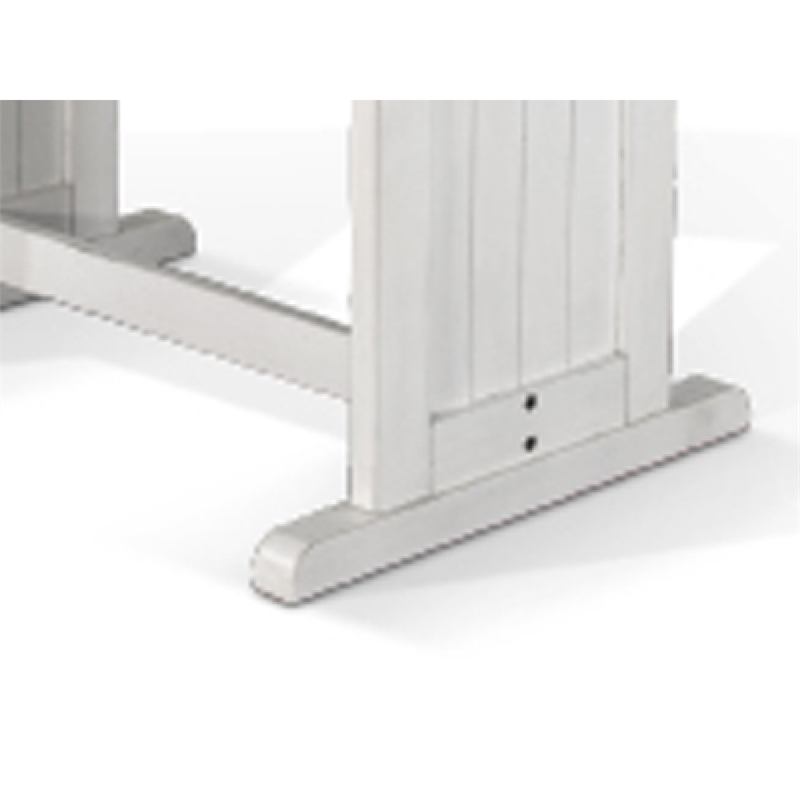 Orso Counter Height Dining Table-60 Inch Rectangular-Off White Brown