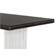 Orso Counter Height Dining Table-60 Inch Rectangular-Off White Brown