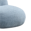 Wesie Deer Shaped Kids Chair- Sculpted Ear and Antlers- Blue Chenille