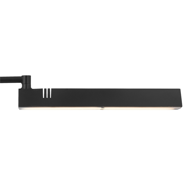 Hoso 18 Inch Desk Lamp- 2 USB Ports- AdjusDesk Brass Metal Frame