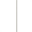 Plue 63 Inch Floor Lamp- Chrome Pole Round Base- Off White Drum Shade