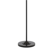Tomi 63 Inch Floor Lamp- Double Swing Arm- Bronze Metal- White Shade