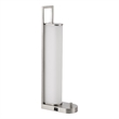 Mora Table Lamp- 2 USB Ports- Dimmer LED Light- Chrome Steel 23 Inch