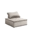 Alaya U Shaped Modular Sectional Sofa- Gray Tufted Velvet- 160 Inch