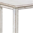 Rena Bar Height Table- 48 Inch Rectangular White Sand Mahogany Wood
