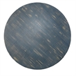 Rena Rustic Coffee Table- 36 Inch Round Top Distressed Ocean Blue Wood