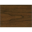 Voz Side End Table- Drawer and Open Shelf- Walnut Brown- Black 22 Inch