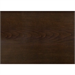 Orom Curved Sideboard Buffet Server- 4 Doors Cherry Brown- 66 Inch