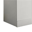 Cae 72 Inch Cabinet Armoire with Shelf- Hanging Rod- Double Door- White