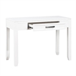 Thiem Writing Laptop Desk- 1 Drawer- White Veneer- 42 Inch