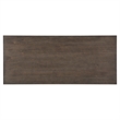 Luon Writing Desk- Traditional Classy Dark Oak Brown Veneer-  60 Inch