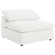 Allias 6pc Modular Sectional Sofa-Ivory White Boucle-2 Pillows