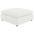 Allias 6pc Modular Sectional Sofa-Ivory White Boucle-2 Pillows