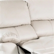 Larus Manual Loveseat-Leather Match-Pillow Top Arms-60 Inch