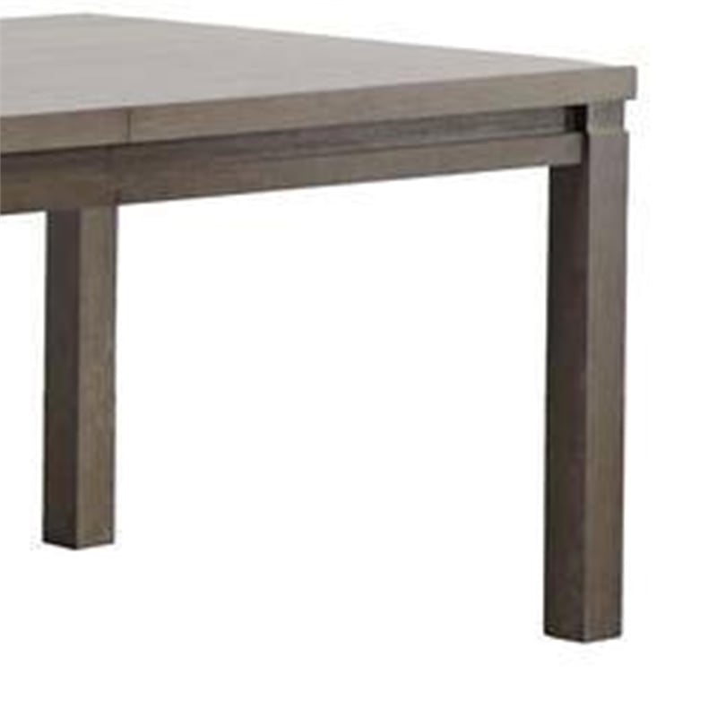 Gris Dining Table-Dual-Tone Gray-Rectangular 90 Inch Top