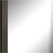 Kena Vanity Dresser Mirror-2 Tone Metallic Gray Asymmetrical Frame