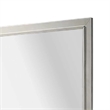 Dresser Mirror-Subtle Antique White Rubberwood-Square 40 Inch