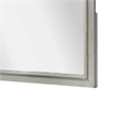Dresser Mirror-Subtle Antique White Rubberwood-Square 40 Inch
