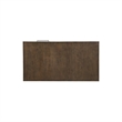 Coffee Table with Open Shelf- 50 Inch- 1 Door- Espresso Brown