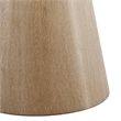 Coffee Table- Pedestal Base- 29 Inch Round Top in Oak Brown