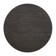 Dining Table- 54 Inch Circular Top- Pedestal Base- Ebony Black