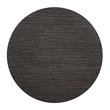 Dining Table- 54 Inch Circular Top- Pedestal Base- Ebony Black