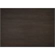 Side End Table- 24 Inch Round Top- Gold Capped Legs- Dark Brown