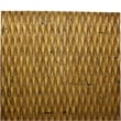 Benjara Modern Style Wooden Wall Decor with Patterned Carving- Large- Gold