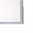Benjara Moko 40 x 40 Dresser Mirror- Square- Modern Style- Gray Finished Frame