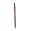 Benjara Umi 39 x 39 Dresser Mirror- Molded Design Solid Wood Cherry Square Frame