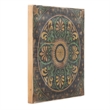 Benjara 24 x 24 Decorative Wall Art Set of 3-Square Vintage Brown-Green Designs