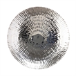 Benjara Set of 3 Decorative Wall Art Discs- Stainless Steel- Shiny Silver Finish