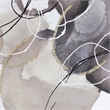 Benjara 35 x 47 L&scape Abstract Art Watercolor Oil Painting- Mixed Gray- Brown