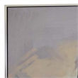 Benjara Iamo 49 x 71 Framed Canvas Oil Painting-Female Pose-Natural Fiber-Blue