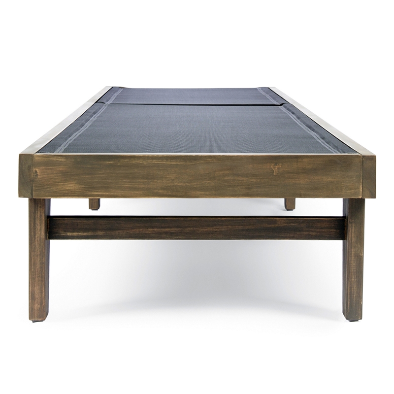 Benjara Liam Outdoor Chaise Lounger- 78