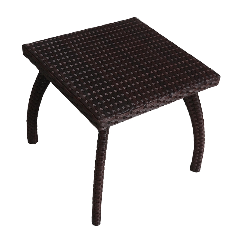 Benjara Honi Side End Table- Square 19