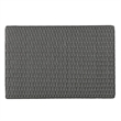 Benjara Mach Snack Table- Dark Gray Outdoor Safe Wicker and Iron Frame- 24 Inch