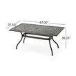 Benjara Toni Outdoor Table- 67