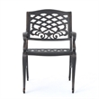 Benjara Toni Outdoor Armchair - Copper Metal