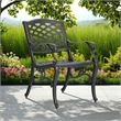 Benjara Toni Outdoor Armchair - Copper Metal