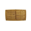 Benjara Outdoor Rectangular Coffee Table - Natural Brown