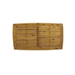 Benjara Outdoor Rectangular Coffee Table - Natural Brown