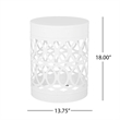 Benjara Feio Outdoor Side End Table 14