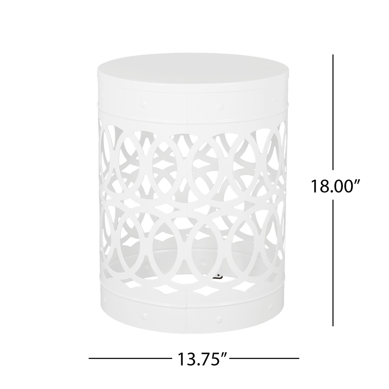 Benjara Feio Outdoor Side End Table 14